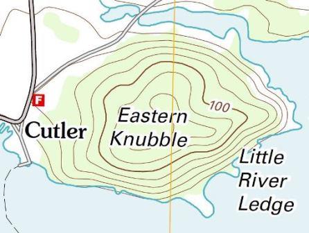 Eastern Knubble Map