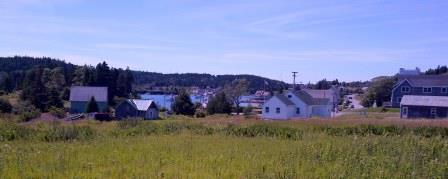 View of Cutler, Maine as you proceed along Eastern Knubble Trail.