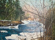 winter-stream-in-maine-painting