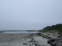 Cedar Beach on Bailey Island